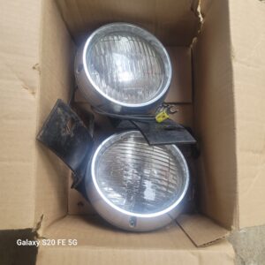 Cuda. 70 71 road lamps. Not sure where i got these but they are the front road lamp fog light type on cudas as shown.