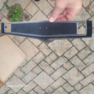 1969 pebble grain steering wheel shroud..black no cracks