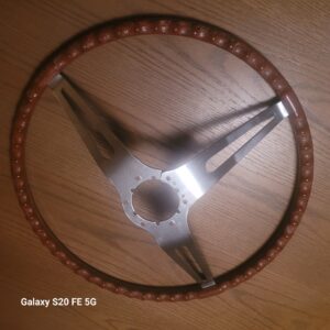 Mint no crack original rosewood steering wheel. 1969 camaro and chevelle....nice spokes.  Hard to find on in this condition. 30 in stock this certainly one of the best i have