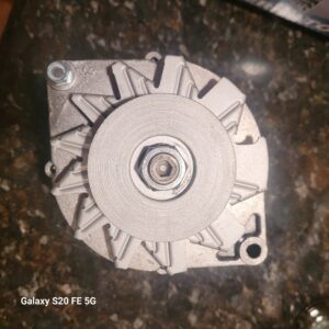 1969 camaro nova chevelle.    1100837 alternator rebuilt and restored w fan and deep froove pulley...march 69 dated. 