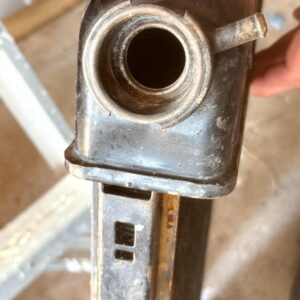 1967 1968 camaro 4 speed hi perf radiator. Harrison w original tanks and rails etc.