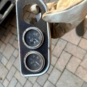 Vintage day 2 rat rod Sun gauges in a pod.  Came from my old copo chevelle.   Sitting for 30 years. Good vintage parts.