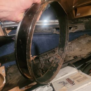 Demco stamped small block riser gm camaro air cleaner
