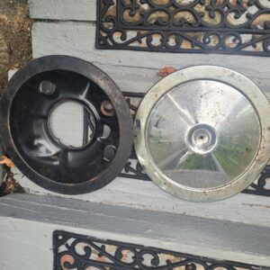 67 camaro chevelle 396 AiR base w silk screen lid air cleaner. 3 hole rare needs pipes can get used or aftermarket....off a 67 california air 67 camaro.
