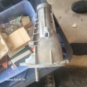 #584 tail 67 through 69 muncie 4 speed. Nice shape has a flaw on one shifyer bolt hole that doesnt affect anything nor will it be visible ...these are getting tougher to come buy.