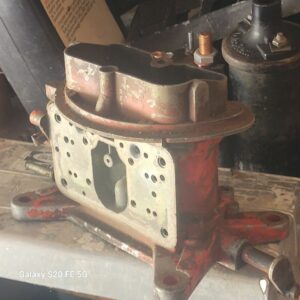Tri power holley carburetor 3x2 center 3659 w 992 date. Hard date to get. Tons of 3x2 and holleys in stock. 