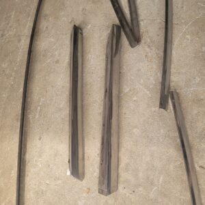 A full set of 67 to 69 camaro convertible trim stainless. Nice used. 