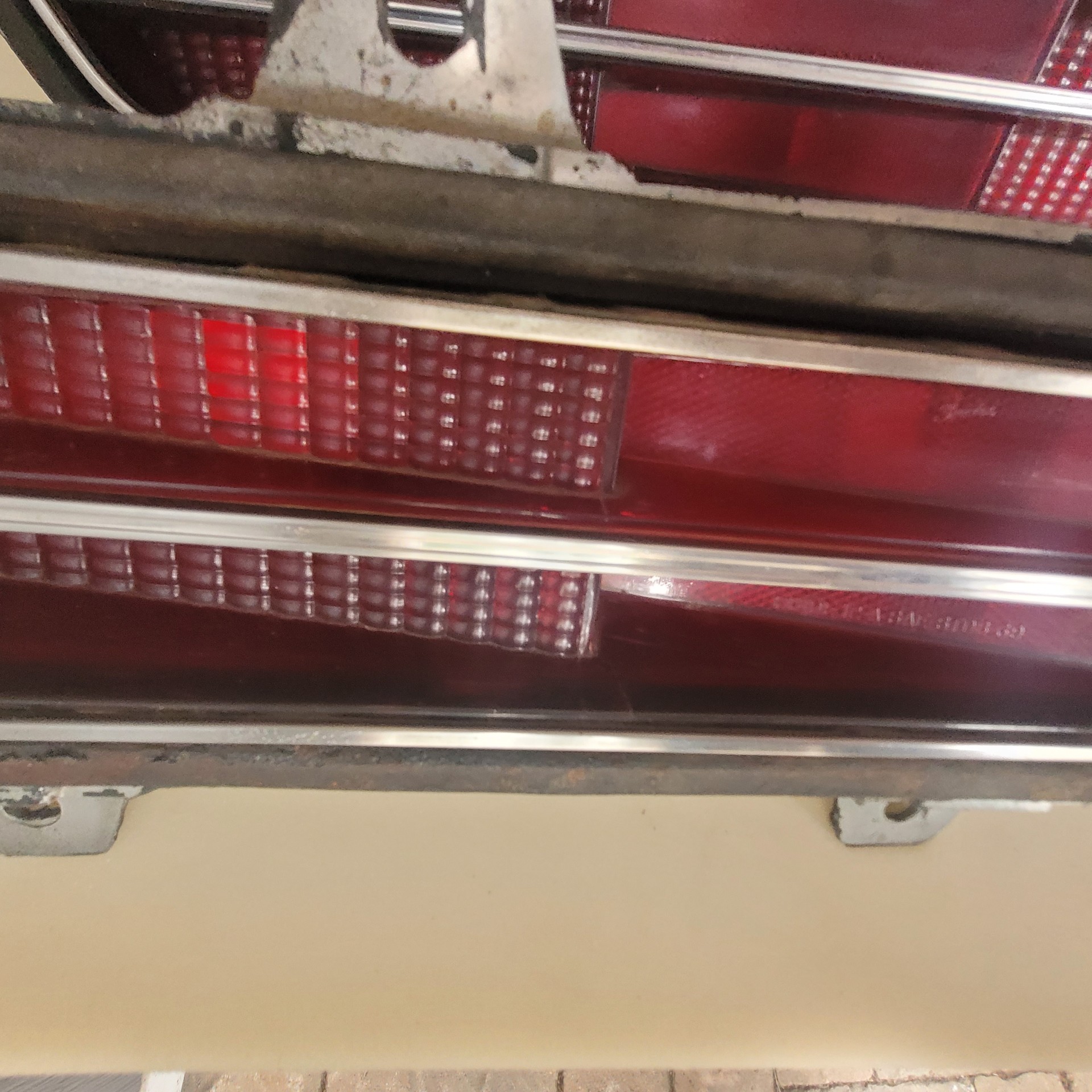 A pair of rs 69 tail lights. W back housings - Image 2