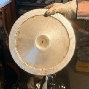1969 camaro big block air cleaner assembly as shown. Nice base with hose and top lid. Camaro nova chevelle l78