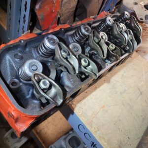 A pair of super nice heads that i was told were running nice when pulled....858 casting early heads dated 1 13 5 1 14 5...sept 13 and 14 1965 ...fit early 450hp vettes early and 425hp and 375 hp chevelles...nice. 