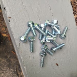 Big block 69 70 A headmarked 396 427 454 intake bolts. Set of 16. 