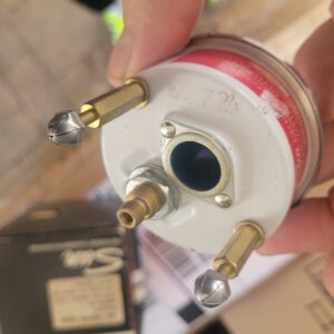 An nos sun fuel pressure gauge rat rod race day 2 396 427 454 big block...brand new w papers and parts shown