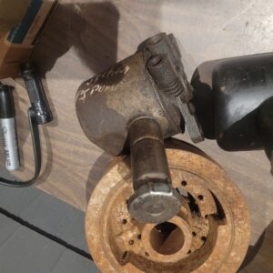 1957 belair,  58? Impala power steering pump w oem cap. Has crease as shown...early takeoff. Great deal