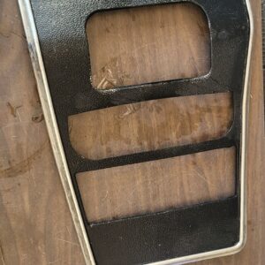 1967 68 camaro radio dash bezel oem. Maybe firebird not sure. As shown. Should paint up good