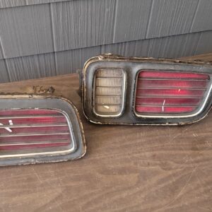 1971 cuda taillight assemblies 383 440 6 and hemi good used.