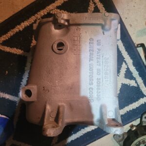 April 7 70 m22 muncie transmission case..mint guaranteed original stamp...no. issues i can see....selling as a full rebuilt drop in unit w all correct #d csstings and all new.