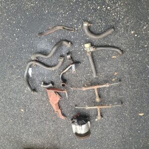 Smog system 327 applications . 1966 rare complete march 66 dated...wow....hoses and brackets are all there. 