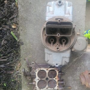 4346 holley carburetor as shown needs parts and rebuild. Selling as pieces as shown condition..