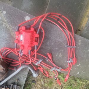 Msd coil covervand wires gm small block big block 302 396 427 454. Great price. Might be unused i do not know 