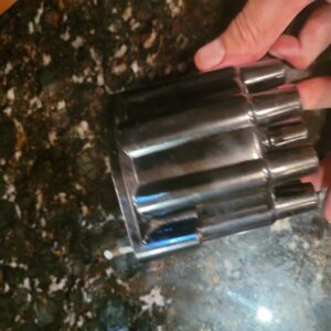 70. Ls6 and others embossed assembly line distributor cap..454 396 427 302....nice used...