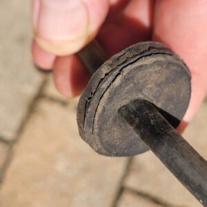 1969 camaro z28 speedometer  cable...302 dz.   Correct in every way 