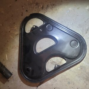Air cleaner base 3x2 tri power 427. Used original.