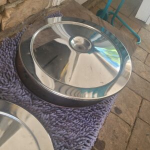 Open element 67 to 69 z air cleaner clean original w silkscreen still there. No dents or rust.