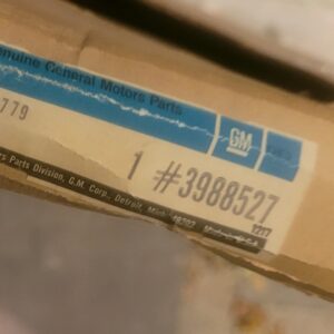 Ebrake cable 1967 to 69 camaro 302 z28 l78 l89 .  Nos brake gm in box....looks like a pair