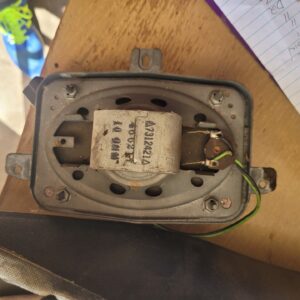 1970 to 72 front original corvette speaker 10 ohm.