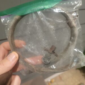 Harrison radiator hose w petcock and coded hose bracket. All late 60s chevy camaro chevelle nova 302 396 427 454.