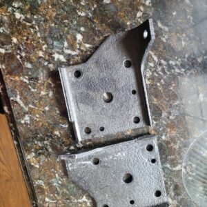 Pair of multi leaf spring plates oem gm camaro 1968 1969.