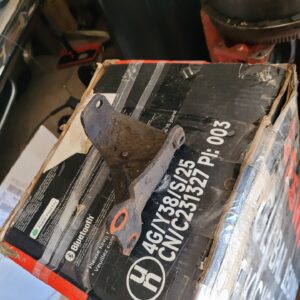Big block smog bracket w battery cable bracket and bolt. 396 427 454. Canaro chevelle nova.