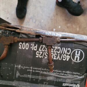 1967 3x2 tripower lines and 2 blocks. Oem blocks from 67.