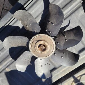 002 fan 1968. F68 june 68 clutch dated. Clean and straight.  Z28 ac big and small blocks w hd cooling. Nice original parts.